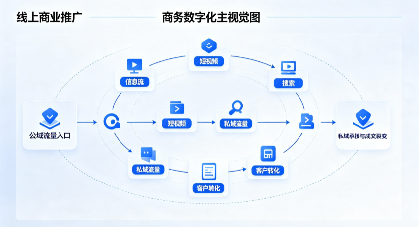 白银线上商业推广怎么做？全域流量闭环搭建与低成本转化实战指南